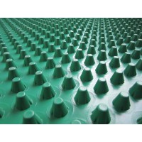 江西車庫綠化阻根板% 50*50蓄排水板型號(hào)