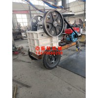 小型移動砂石生產(chǎn)設備 花崗巖顎式破碎機效率持久