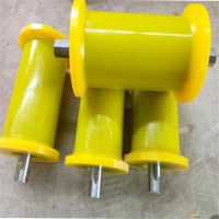 礦用地滾輪廠家批量供應(yīng)聚氨酯地滾
